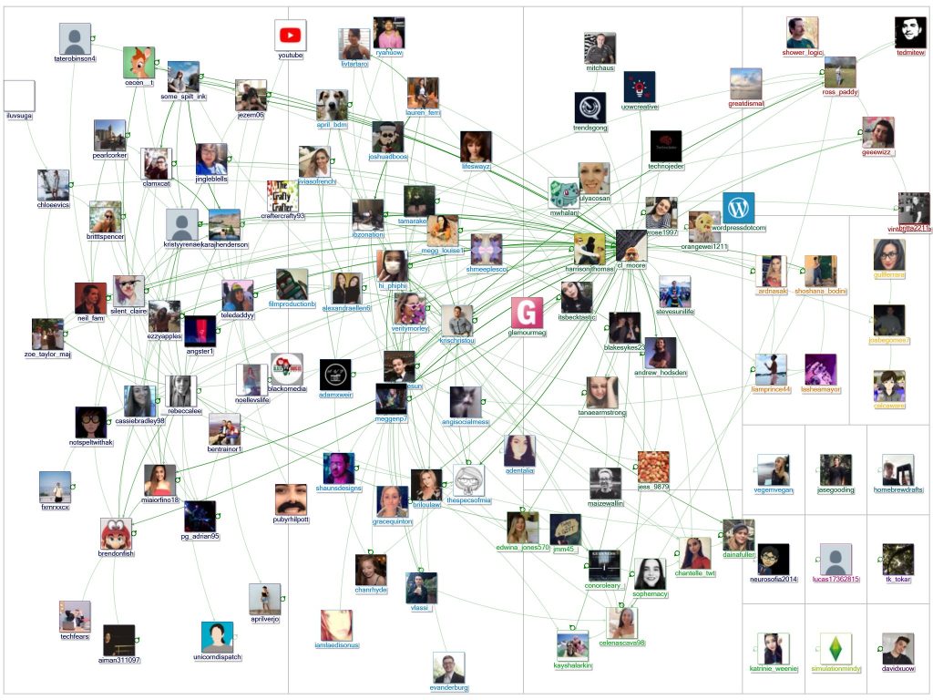connexions hashtags