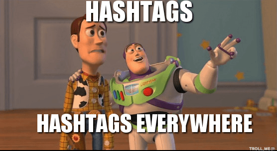 hashtags