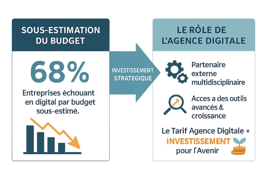 Tarifs d'une agence digitale